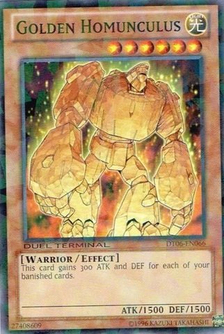 Yu-Gi-Oh! - Golden Homunculus (DT06-EN066) - Duel Terminal 6B - Unlimited Edition - Common