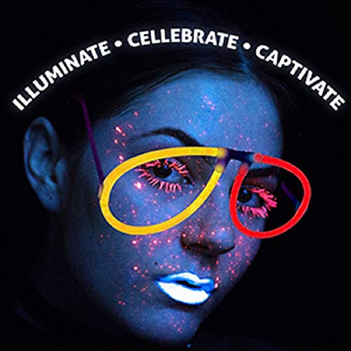2 Lumistick+Aviator+Glow+Eyeglasses+Connectors