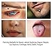 BodyJ4You 36PC Body Piercing Kit - 14G 16G Rose Goldtone Surgical Steel - Nose Tongue Lip Ear Eyebrow Belly Button Cartilage Tragus Industrial - Jewelry Needle Tools Clamps - Unisex Male Female