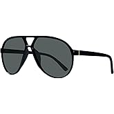 mosanana Trendy Aviator Oversized Sunglasses for Women Retro 70s Style MS52482