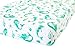 100% Cotton Fitted Crib Sheet - Premium Baby Bedding - Soft, Breathable & Durable - Mermaid Print