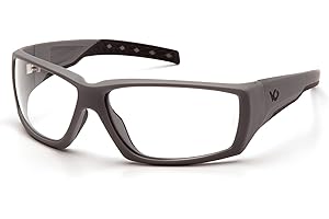 Venture Gear Overwatch Shooting Safety Sunglasses, Forest Gray Anti-Fog Lens