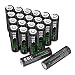 EBL AA Rechargeable Batteries for Solar Lights Replacement, 1100mAh High Capacity Ni-CD Battery (Pack of 20) primary
