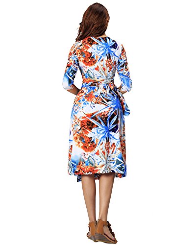 floral print evening aofur