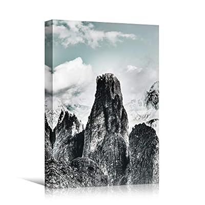 signwin Canvas Wall Art Snowy Tops VI Cool...