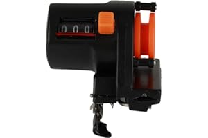 Joyzan Fishing Line Counter, 999m Depth Finder Spooler Electronic Portable Digital Length Display Fish Finderdepth Gauge Tackle Tool Accurate Manual Meter Gear Machine Winder Spooling Trolling Jigging