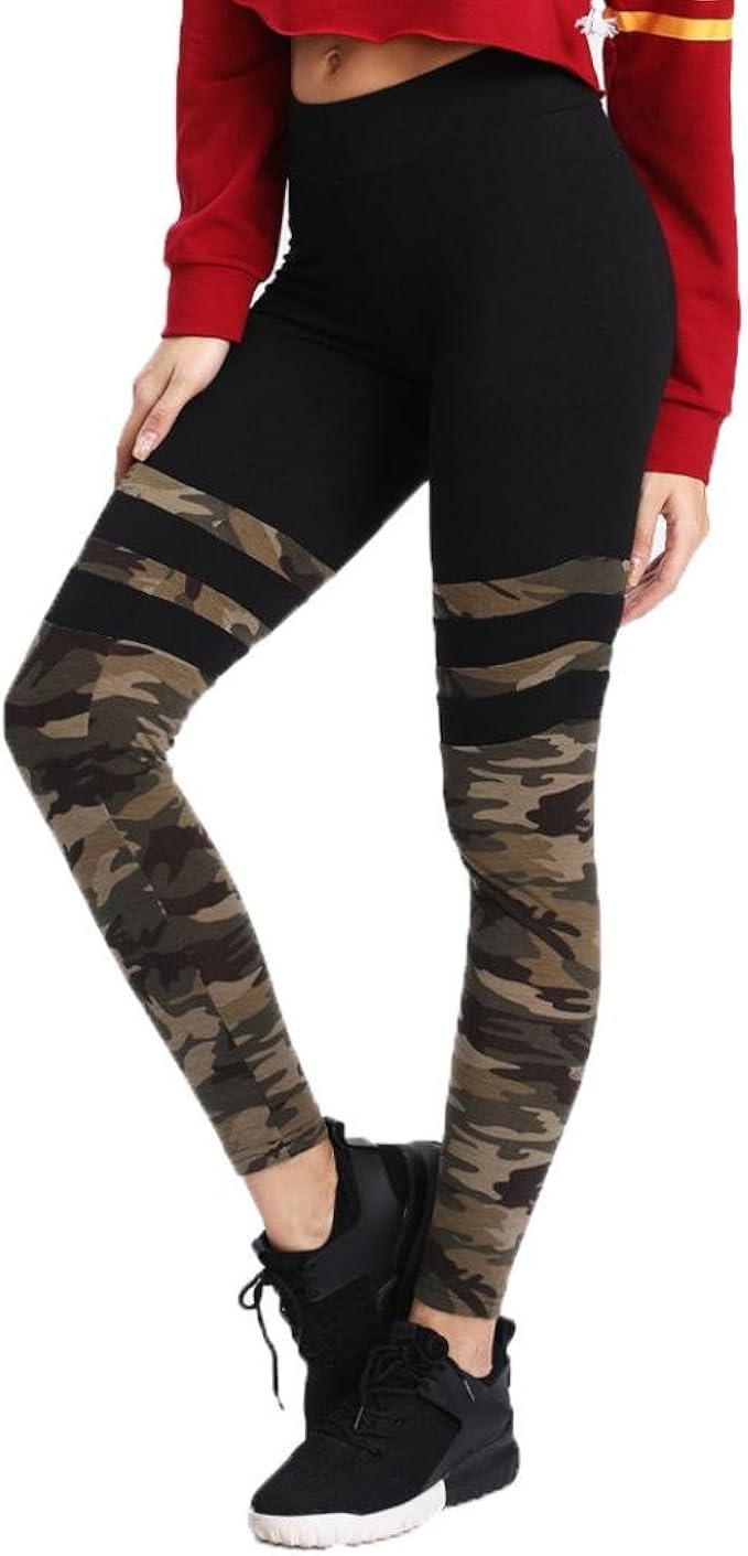 camo athletic leggings