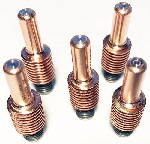 Hypertherm 220842 - Compatible Electrodes For Powermax 65, 85, 105, HRT, HRTs, MRT Plasma Cutters- 5 Pack Consumables