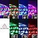 DAYBETTER Led Strip Lights 32.8ft Color Changing 3528 Led Light Strip Kit for Room Rope Light No White Color