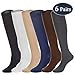 NOVAYARD Compression Socks For Women& Men Graduated 15-20 mmHg Media De Compresion Mujer(6 Pairs)