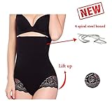 GAODI One-piece Hi-waist Tummy Control Full Cover Yoga Dress Butt Lifter Panty