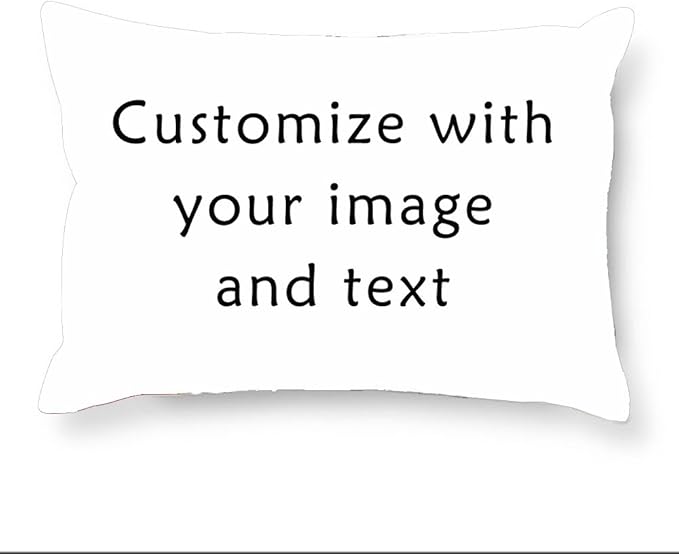Cafetime Customize Pillow Covers Bedding Pillow Case Custom Home