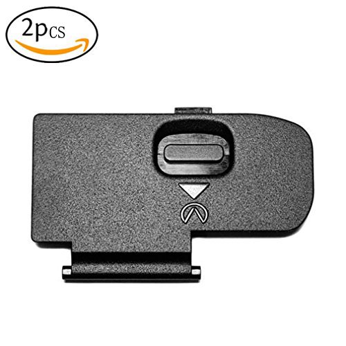 Battery Door Battery Cover Lid Cap Replacement Shenligod 2 PCS for Nikon D3000 D60 D5000 D40 D40X SLR Digital Camera Repair Part