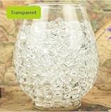 LOVOUS 3000 Pcs Water Beads, Crystal Soil Water Bead Gel, Wedding Decoration Vase Filler - Furniture Decorative Vase Filler, All Occasion Table Centerpiece Decorations (Transparent)