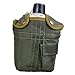 Fury G.I. Style Aluminum Canteen with Cup and Cover, 1 Quart