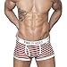 Binmer(TM)Men Underwear Briefs Bulge Pouch Bikini Underpants New Sexy Style (M, Red)