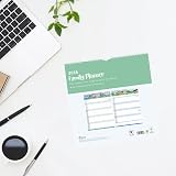 1ABOVE 2026 Family Organiser Calendar Wall Planner with Memo Pad & Shopping List view 6