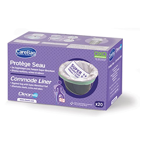 Commode Liners Medical Grade Bed Side Toilet Sanitary Liner Bags