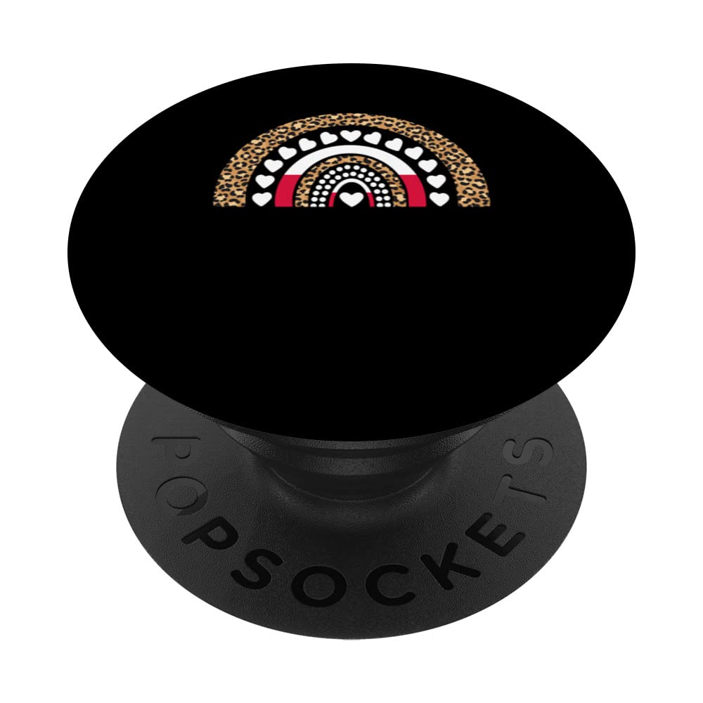 Poland Heart Polish Poland PopSockets Swappable PopGrip