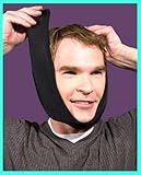 Face Caddy, Hot and Cold Therapy Wrap (Black), includes 2 reusable hot/cold gel packs.