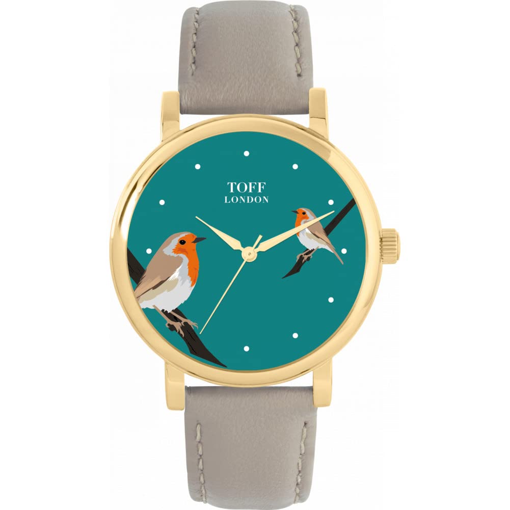 Toff London Ladies Robins Bird Watch