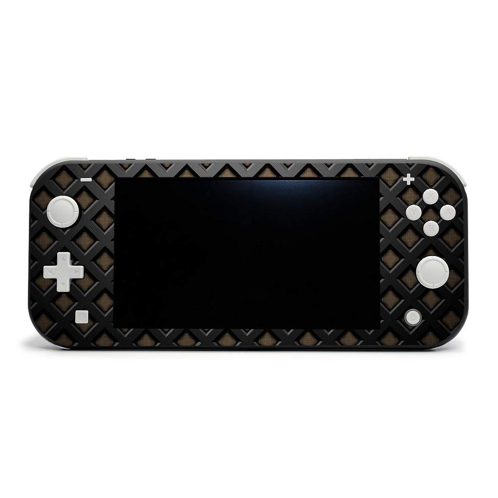 MightySkins Skin Compatible with Nintendo Switch Lite - Black Wall | Protective, Durable, and Unique Vinyl Decal Wrap Cover | Easy to Apply, Remove, and Change Styles | Made in The USA