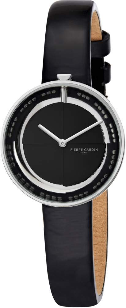 Pierre Cardin Women's Analogue Quartz Watch with Leather Strap CM0000