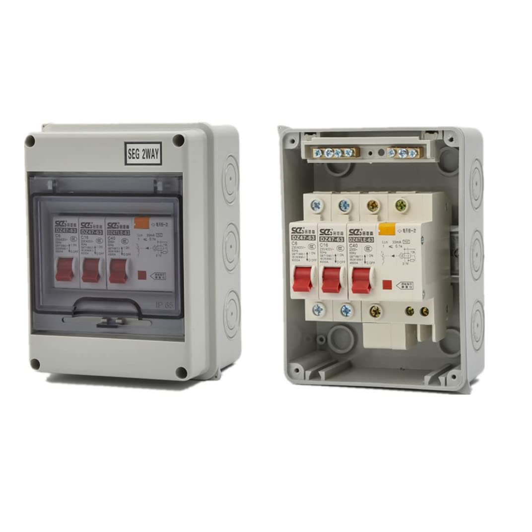 consumer unit Mini 2 Way Leakage circuit breaker Circuit Breaker Panel Box