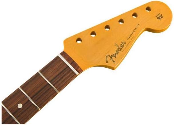 Fender Classic Series `60s Stratocaster Neck - C-Profile - 21 Vintage Style Frets - Pau Ferro, Wood - Image 4