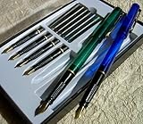 Deluxe 20 Pc Master Calligraphy Pen Set w/ Ink, Storage Case