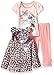 Disney Baby Girls' Minnie Mouse 3 Piece Bodysuit OR T-Shirt, Hoodie, Pant Set