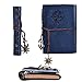 Cosmos Dark Blue Vintage Classic String PU Leather Blank Notebook Diary Travel Journal Note Book Pirate Notepad Mediterranean Style Loose-Leaf