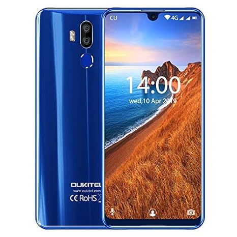 Oukitel K9 7 12 Inch Fhd Waterdrop Display 6000mah 4gb Ram 64gb Rom Helio P35 Octa Core 2 3ghz 4g Smartphone Amazon In Electronics