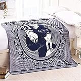 Fatacy Anime Black Butler Brothes CORAL FLEECE Throw Blanket 50
