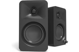 Kanto ORAMB 100W Powered Reference Desktop Computer Speakers with Bluetooth 5.0 and USB-C Input | Bi-Amplified | 100 Hz Autom