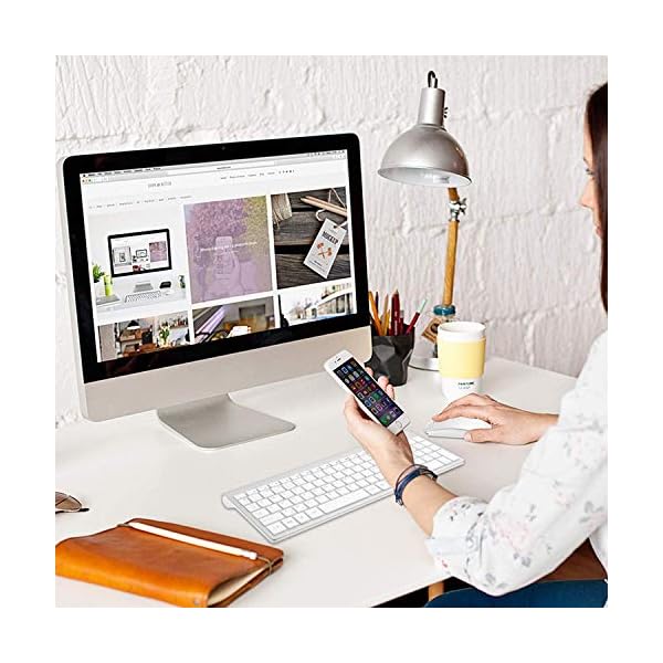 Wireless-Keyboard-and-Mouse-Full-Size-Keyboard-Mouse-Set-Compact-UK-Layout-24Ghz-USB-Receiver-for-PC-Laptop-Tablet-Windows-Mac-Silver-White Wireless Keyboard and Mouse, Full Size Keyboard Mouse Set Compact UK Layout 2.4Ghz USB Receiver for PC Laptop Tablet…