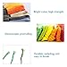 Hisome Embroidery Thread Craft Cross Stitch Floss 100 Skeins Rainbow Color Friendship Bracelet Floss