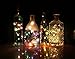 COSOON Set of 6 Wine Bottle Cork Lights Copper String Lights - 15LED 28Inch Wire String Lights for Bottle DIY, Wedding, Halloween, Christmas, Party Decor (colorful) T010