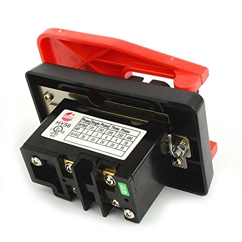 Superior Electric SW56 Large Table Saw Push Button Switch for Table Saws 35A/20A -120V/230V