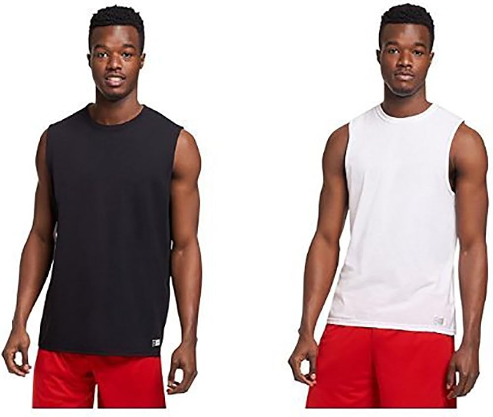 russell sleeveless t shirts