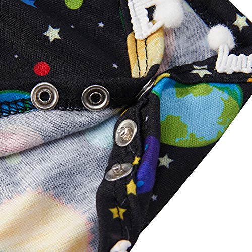 515dFnmC7yL BFUSTYLE Newborn Toddler Baby Girl Floral Bodysuit Romper Summer Casual Outfit + Headband - Image 6