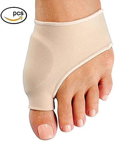 Bunion Corrector - Bunion Relief Detox Sleeve Bunion Pads and Bunion Toe Straightener - Metatarsal Pad for Cushioning, Hammertoe and Hallux Valgus Bunion Relief (1 Pair)