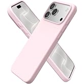 ORNARTO for iPhone 18 Pro Max Case, Liquid Silicone, Chalk Pink | 4-Layer Liquid Silicone, Soft Touch, Slim Shockproof Case, Raised Edges, Precise Cutouts, Anti-Scratch, Microfiber Lining