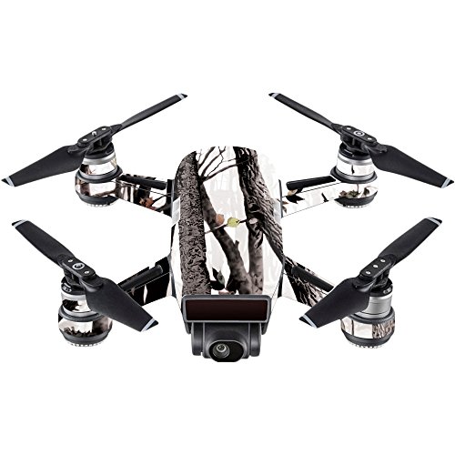 MightySkins Skin Compatible with DJI Spark Mini - Artic Camo | Protective, Dura…