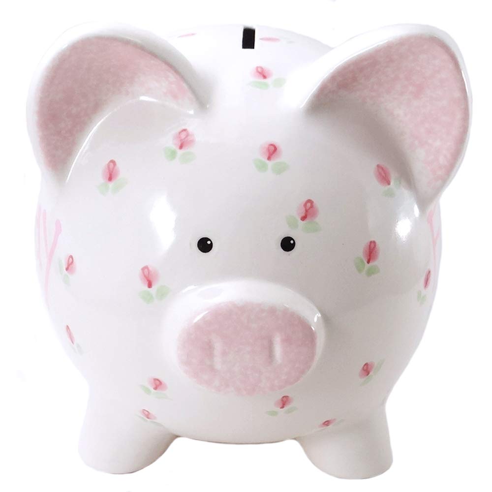girly piggy bank