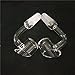 Quartz Cup 14 mm Thickness Male Lab Equipment Funnel Quartz Bowl 1 pcs