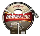 Teknor Apex Neverkink, 9844-50  PRO Water Hose, 3/4-in x 50 feet. , black - 1094724