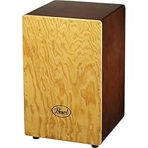 Pearl PBC507 Primero Box Gypsy Cajon with Tunable Snares, Brown
