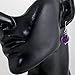 Women’s 925 Oxidized Sterling Silver Oval Gemstone Vintage Dangle Hook Earrings, 1.25