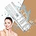 TLM colour changing foundation,Flawless Makeup Base Nude Face Liquid Foundation Brightening Portable Concealer Cover Concealer(Update Version)
